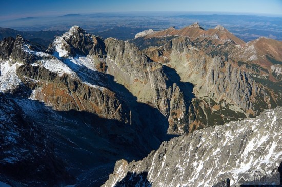 Belianské Tatry s Čierným, Kolovým a Jahňacím štítem