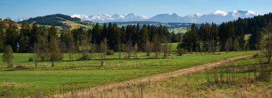 Panorama Západných a Vysokých Tater od Suché hory