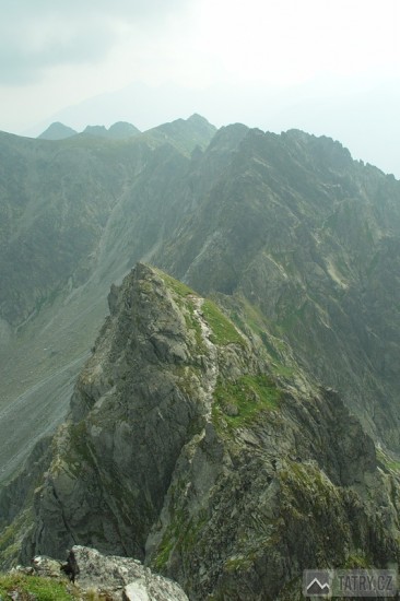 Poslední třetina hřebene Orla Perć se dá jít i samostatně